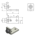 Preview: Winkelpuffer Gr. 2 MEA 10336020